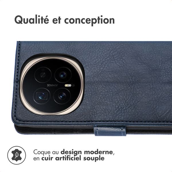 imoshion Étui de télephone portefeuille Honor Magic8 Pro - Bleu foncé