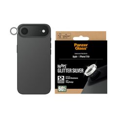 PanzerGlass Protection Caméra Hoops Optic Rings Apple iPhone Air - Argent Pailleté