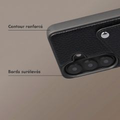 Selencia Coque Riva avec porte-cartes Samsung Galaxy S26 - Black