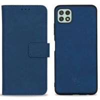 imoshion Etui de téléphone 2-en-1 amovible Galaxy A22 (5G) - Bleu