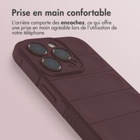 imoshion Coque arrière EasyGrip iPhone 14 Pro - Aubergine