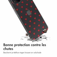 imoshion Coque Design iPhone 13 - Red Hearts