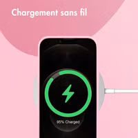 imoshion Coque Couleur Apple iPhone 12 (Pro) - Bubblegum Pink