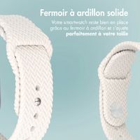 imoshion Bracelet tressé en silicone Apple Watch | 38/40/41/42 mm - Lumière stellaire