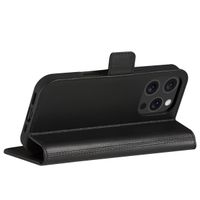 dbramante1928 Étui de télephone portefeuille Apple iPhone 16 Pro - Noir