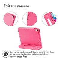 imoshion Coque kidsproof avec poignée iPad 11 (2025) 11 pouces / iPad 10 (2022) 10.9 pouces - Rose