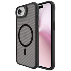 imoshion Rugged Hybrid Carbon Case avec MagSafe iPhone 16e - Noir