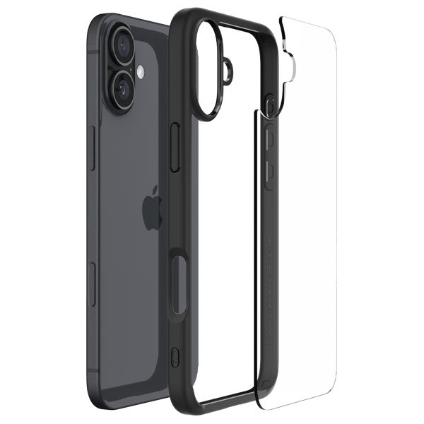 Spigen Coque Ultra Hybrid iPhone 16 Plus - Matte Black