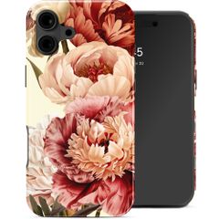 Selencia Coque arrière Vivid avec MagSafe Apple iPhone 16 - Vintage Peony