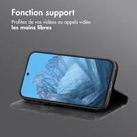 imoshion Étui de téléphone portefeuille Slim Google Pixel 10 / 10 Pro - Noir