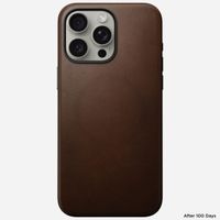 Nomad Coque Modern Leather iPhone 15 Pro Max - Brun