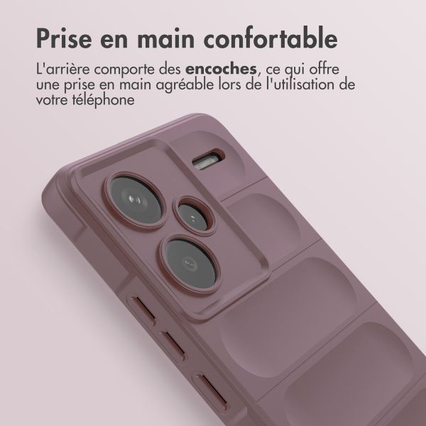 imoshion Coque arrière EasyGrip Xiaomi Redmi Note 13 Pro Plus (5G) - Violet