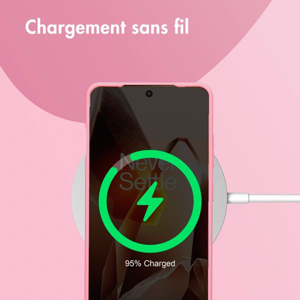 imoshion Coque Couleur OnePlus 13R - Bubblegum Pink