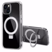 Accezz Coque Ring Stand avec MagSafe Apple iPhone 13 - Transparent