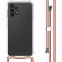 imoshion Coque avec dragonne Samsung Galaxy A13 (4G) - Rose Doré