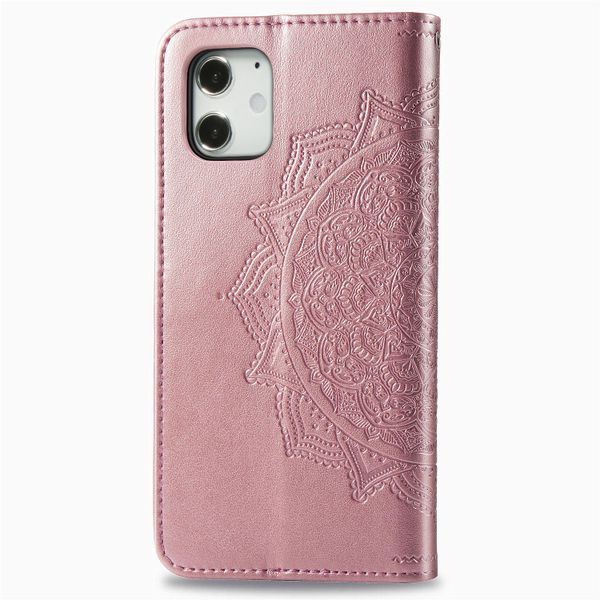 Etui de téléphone portefeuille Mandala iPhone 12 Mini