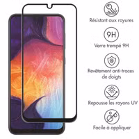 Accezz Protection d'écran en verre trempé Full Cover Samsung Galaxy A50 / A30s / M31