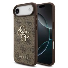 Guess Coque 4G Metal Logo Backcover Apple iPhone Air - Marron