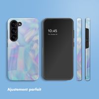 Selencia Coque arrière Vivid Samsung Galaxy S23 - Holographic Blue Dream