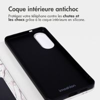 imoshion Étui de télephone portefeuille Design Samsung Galaxy S25 Edge - Sandy Marble