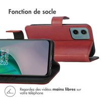 imoshion Étui de télephone portefeuille Motorola Moto G05 / E15 - Rouge