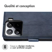 imoshion Étui de télephone portefeuille Xiaomi 15 - Bleu foncé