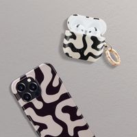 Selencia Coque Vivid Apple AirPods 4 - Art Wave Black