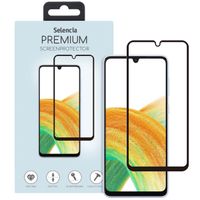 Selencia Protection d'écran premium en verre trempé Samsung Galaxy A34 (5G)