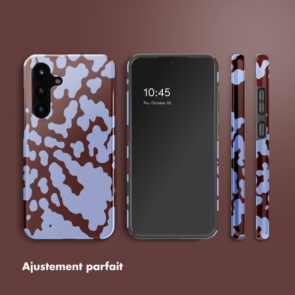 Selencia Coque arrière Vivid Samsung Galaxy S25 FE - Moo'd Lavender Glow