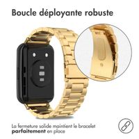 imoshion Bracelet en acier Huawei Watch Fit 2 - Dorée