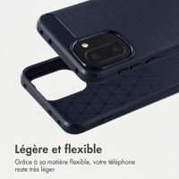 imoshion Coque Brushed OnePlus 15R - Bleu