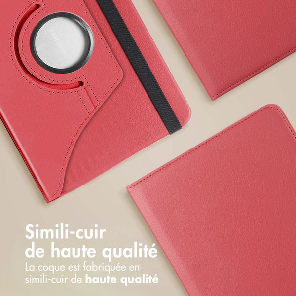 imoshion Coque tablette rotatif à 360° Samsung Galaxy Tab A11 - Rouge