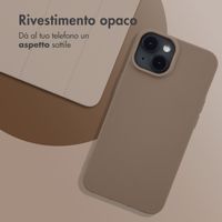 imoshion Coque Couleur Apple iPhone 14 - Marron