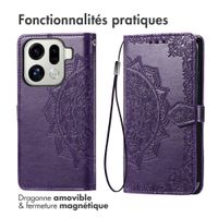 imoshion Etui de télephone Mandala Oppo Find X9 Pro - Violet