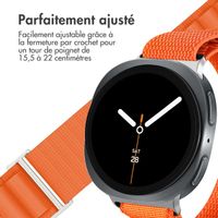 imoshion Bracelet en nylon Alpine Samsung Galaxy Watch 8 (40/44mm) / Classic (46mm) - Orange