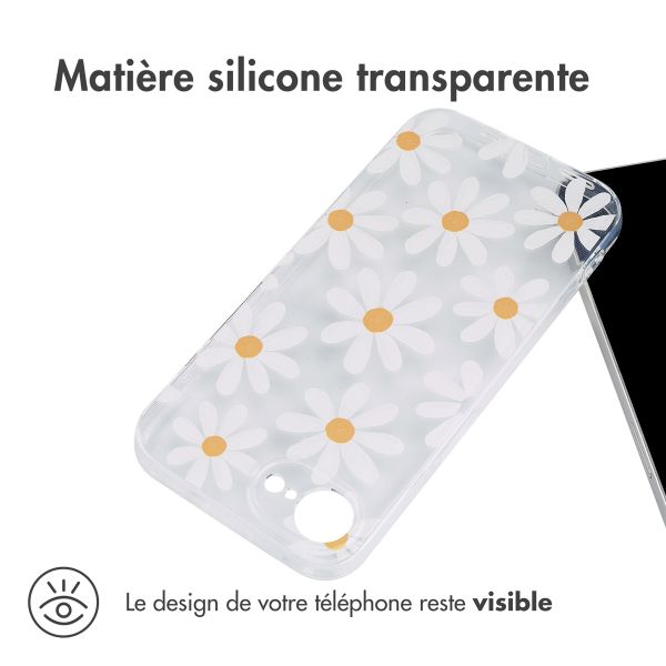 imoshion Coque Design iPhone 16e - Daisy Flower