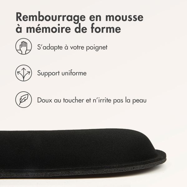 imoshion Repose-poignet ergonomique – pour clavier et souris – Noir