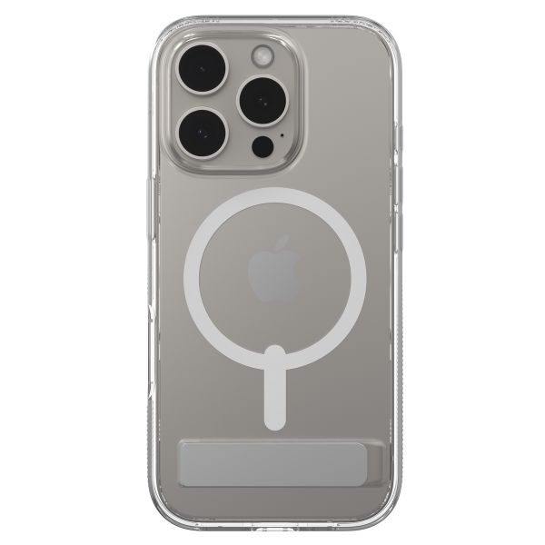 ZAGG Coque Crystal Palace Snap KickStand avec MagSafe iPhone 16 Pro - Transparent