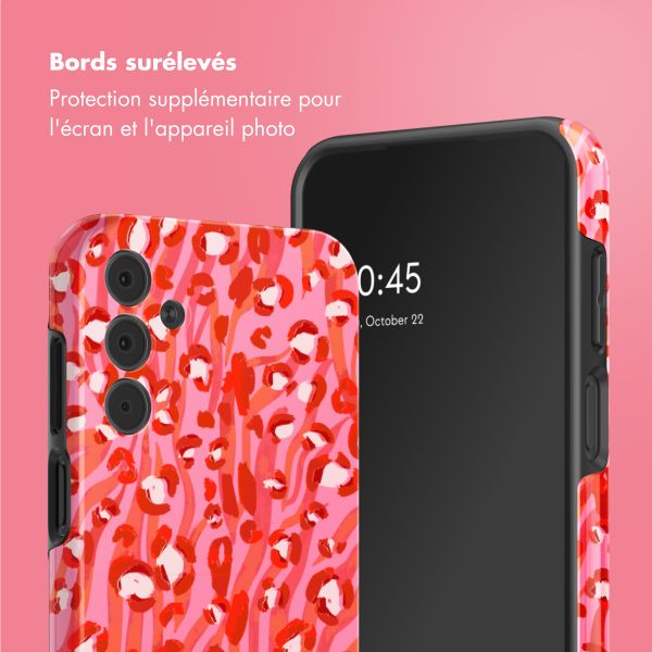 Selencia Coque arrière Vivid Tough Samsung Galaxy A15 - Wild Spots Lipstick