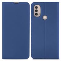 imoshion Étui de téléphone Slim Folio Motorola Moto E30 / E40 - Bleu foncé