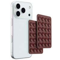 Selencia Pack de 2 Supports de téléphone à ventouse - Terracotta