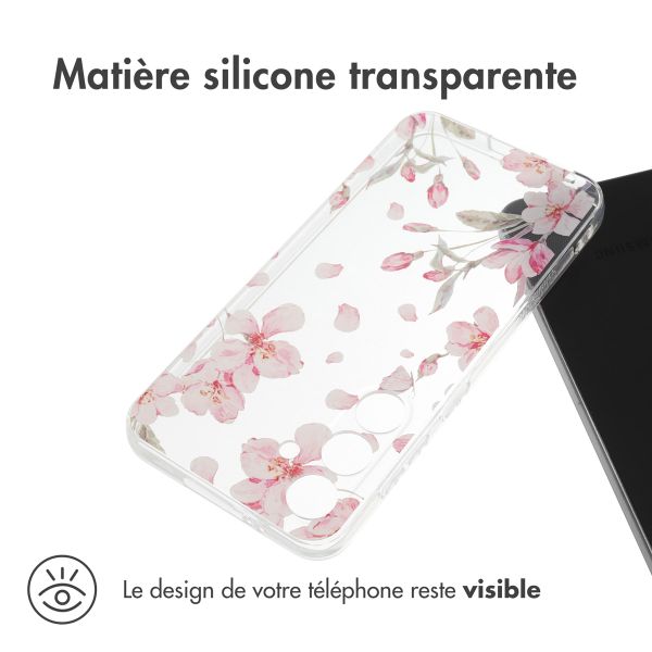 imoshion Coque Design Samsung Galaxy S24 - Blossom Watercolor