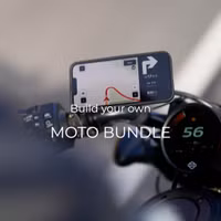 SP Connect Support de téléphone Moto Bundle LT avec Universal Interface SPC+ - Noir