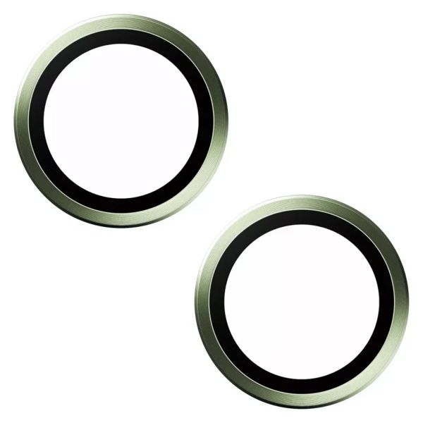 PanzerGlass Protection Caméra Hoop Optic Rings iPhone 15 / 15 Plus - Green