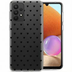 imoshion Coque Design Samsung Galaxy A33 - Hearts All Over Black