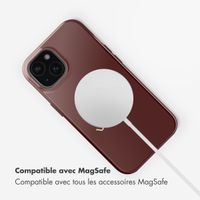 Selencia Coque arrière Vivid avec MagSafe Apple iPhone 15 - Delulu