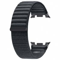 Samsung Bracelet en tissu original Samsung Galaxy Watch 8 (40/44mm) / Classic (46mm) - M/L - Graphite