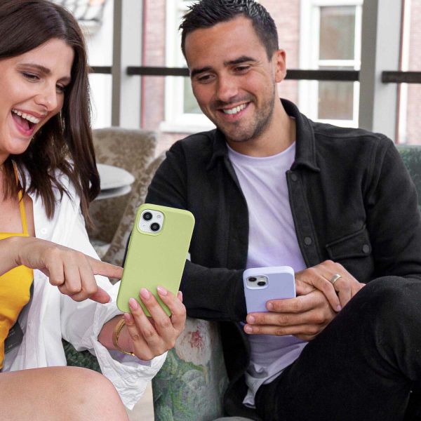 Accezz Coque Liquid Silicone Samsung Galaxy A26 - Vert