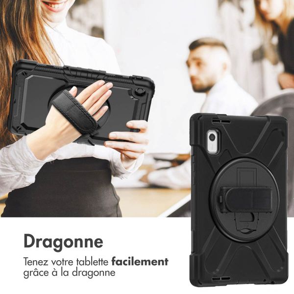 imoshion Coque tablette avec dragonne et bandoulière Lenovo Tab M9 - Noir