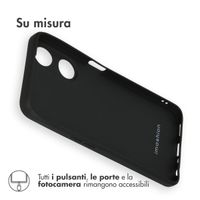 imoshion Coque Couleur Oppo A78 (4G) - Noir